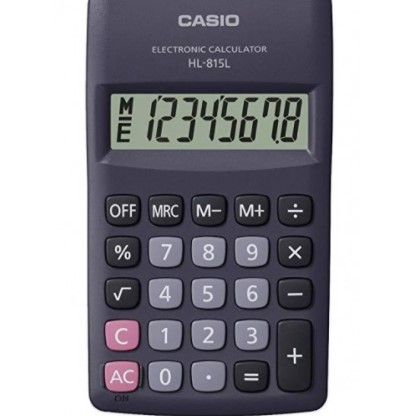 calcolatrice casio tascabile hl 815l