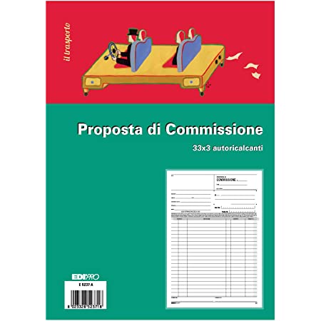 Edipro Blocco Commissioni E5237A