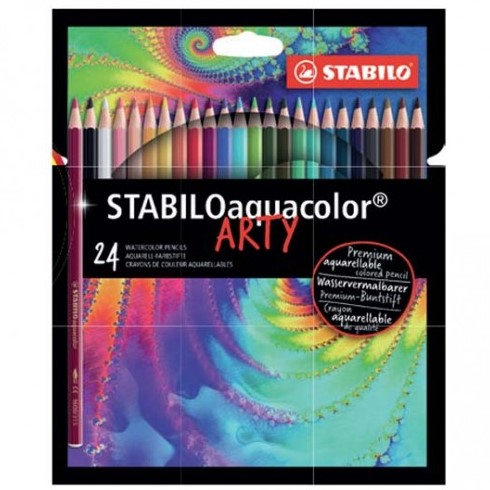 Pastelli Stabilo Aquacolor Arty Line A 24