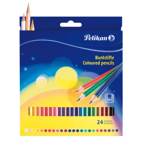 matite colorate pelikan 24 colori